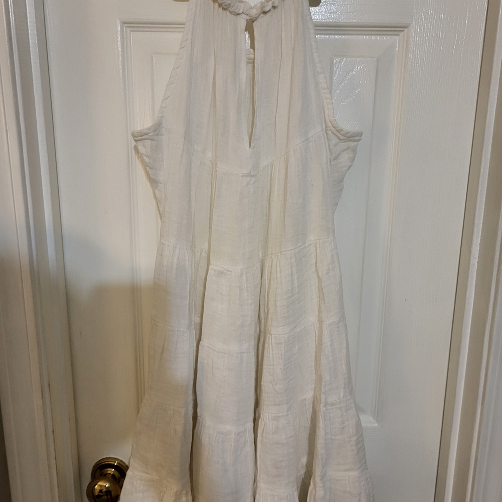 Elan Ivory Ruffled Top - Picture 3 of 4